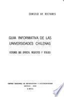 Guía informativa de las universidades chilenas