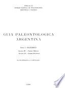 Guía paleontologica Argentina