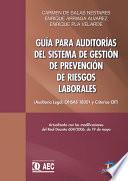 Guía para auditorías del sistema de gestión de prevención de riesgos laborales