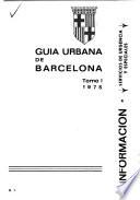 Guia urbana de Barcelona: Guía urbana de Barcelona