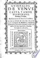 Guirnalda de Venus casta y amor enamorado