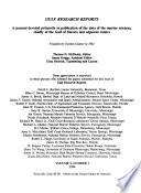 Gulf Research Reports