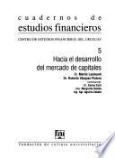 Hacia el desarrollo del mercado de capitales