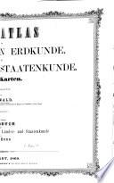 Handatlas der allgemeinen Erdkunde, der Länder- und Staatenkunde in 80 Karten