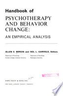 Handbook of Psychotherapy and Behavior Change