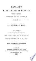 Hansard's Parliamentary Debates