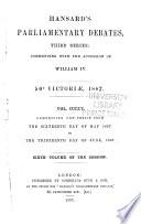 Hansard's Parliamentary Debates