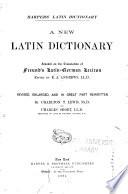 Harpers' Latin Dictionary