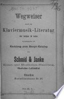 Haupt-Catalog des Musikalien-Leih-Instituts von Wilh. Schmid in Nürnberg