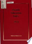 Health Education Index and Guide to Voluntary Social Welfare Organisations