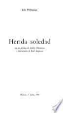 Herida soledad