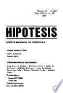 Hipótesis