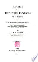 Histoire de la Littératura Espagnole