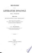 Histoire de la littérature espagnole