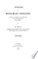 Histoire des musulmans d'Espagne