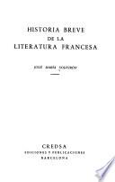 Historia breve da la literatura francesa