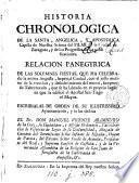 Historia chronologica de la santa, angelica, y apostolica capilla de Nuestra señora del Pilar de la ciudad de Zaragoza [&c.].