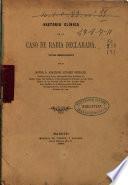 Historia clínica de un caso de rabia declarada tratado homeopáticamente