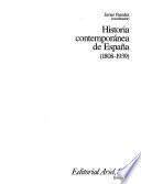 Historia contemporánea de España, 1808-1939