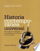 Historia contemporánea universal