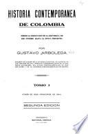 Historia contemporáneo de Colombia