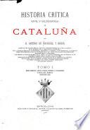 Historia crítica (civil y eclesiástica) de Cataluña