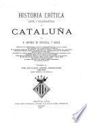 Historia crítica, civil y eclesiástica, de Cataluña