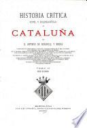 Historia crítica (civil y eclesiástica) de Cataluña