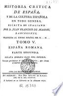 Historia critica de España y de la cultura española, 5 (2a part)