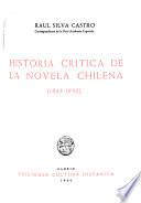 Historia crítica de la novela chilena, 1843-1956