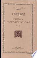 Història d'Alexandre el Gran, vol. II: llibres V-VII