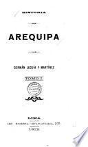 Historia de Arequipa