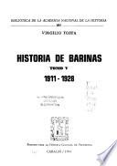 Historia de Barinas: 1911-1928