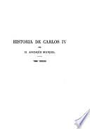 Historia de Carlos IV.
