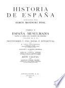 Historia de España: Espana musulmana (711-1031 de J.C.)