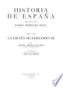 Historia de España: La España de Fernando VII