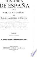Historia de España y de la civilización española: Edad moderna: Segunda época. La casa de Borbón. El intento de regeneración nacional (1700-1808)