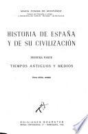 Historia de España y de su civilización