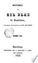 História de Gil Blas de Santillana, 3