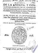 Historia de la antigua, y continuada nobleza de la ciudad de Iae ?... y de algunos varones famosos, hijos della ...
