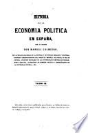 Historia de la economía política en España
