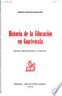 Historia de la educación en Guatemala