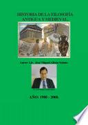 HISTORIA DE LA FILOSOFIA ANTIGUA Y MEDIEVAL