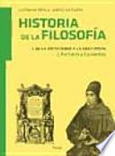 Historia de la filosofía I. De la Antigüedad a la Edad Media