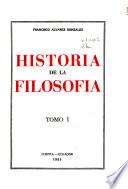 Historia de la filosofía
