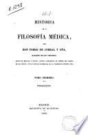 Historia de la filosofía médica