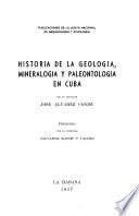 Historia de la geología, mineralogía y paleontología en Cuba