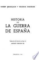 Historia de la guerra de España
