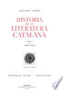 Història de la literatura catalana