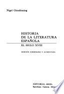 Historia de la literatura española